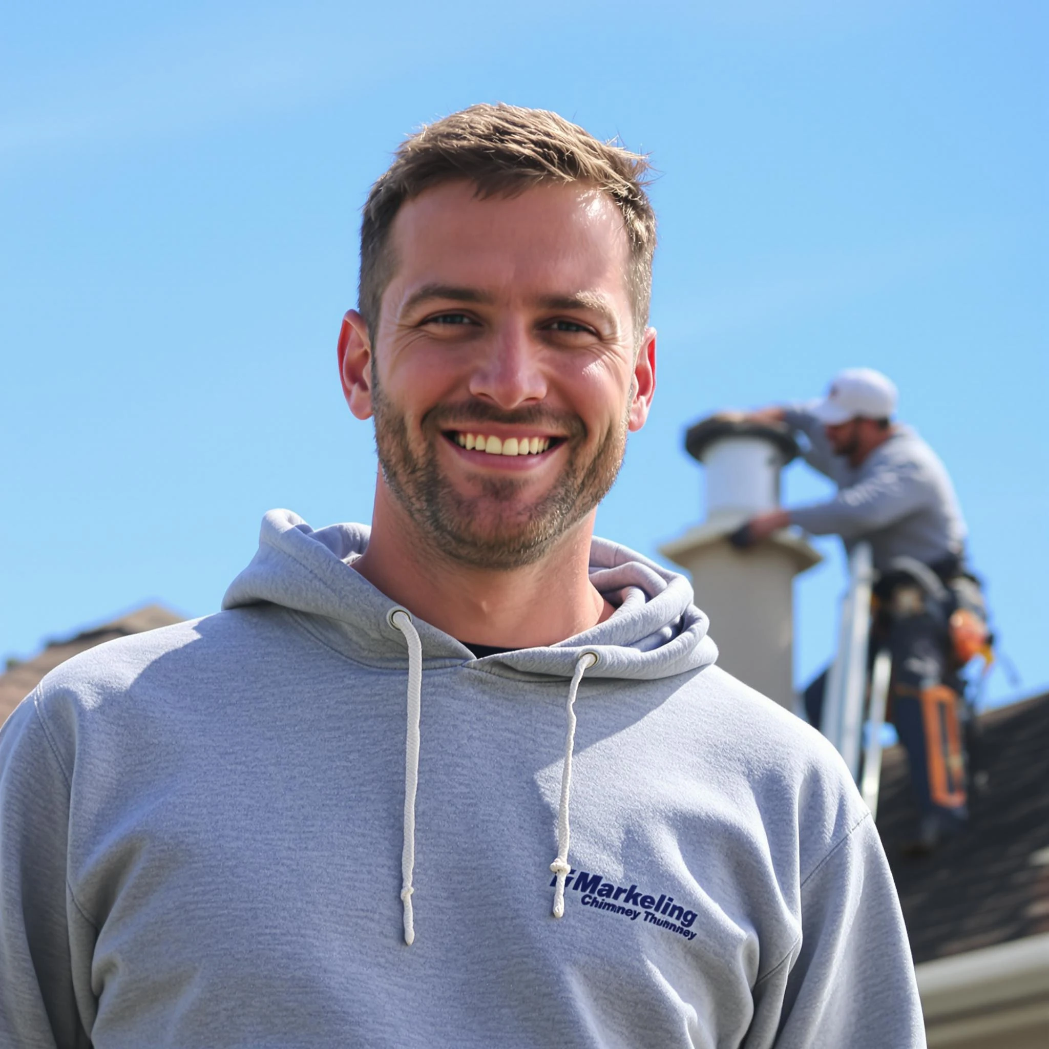 The Robinson Chimney Sweep team.