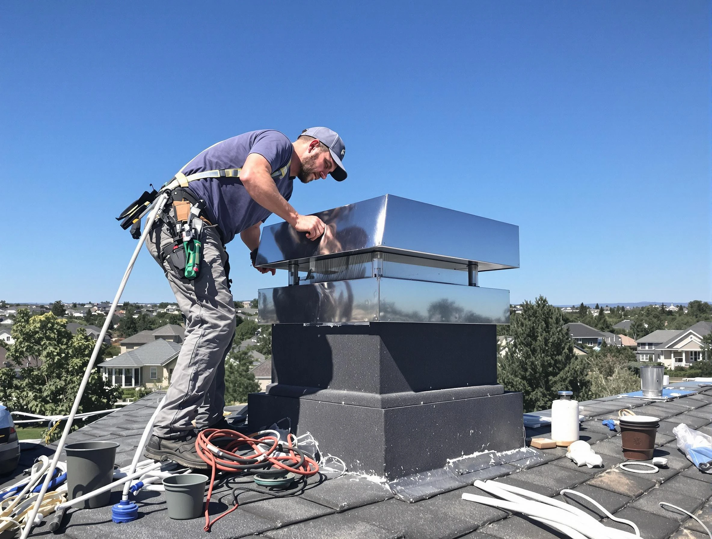 Chimney Cap Services in Robinson